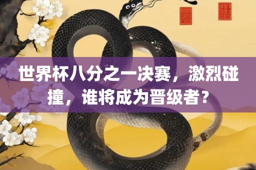 世界杯八分之一决赛，激烈碰撞，谁将成为晋级者？