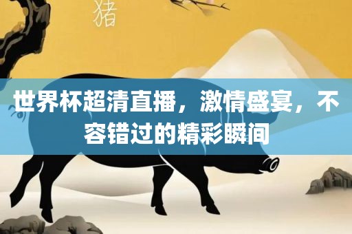 世界杯超清直播，激情盛宴，不容错过的精彩瞬间