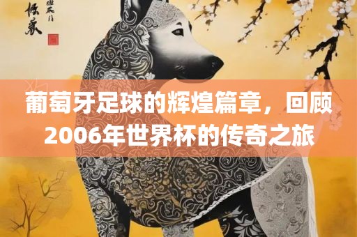 葡萄牙足球的辉煌篇章，回顾2006年世界杯的传奇之旅眉山市正发家政服务有限公司