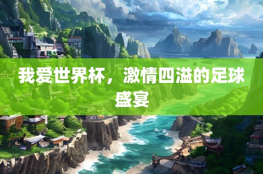 我爱世界杯，激情四眉山市正发家政服务有限公司溢的足球盛宴
