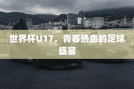 世界杯U17，青春热血的足球盛宴