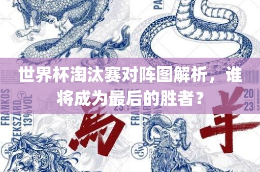 世界杯淘汰赛对阵图解析，谁将成为最后的胜者？