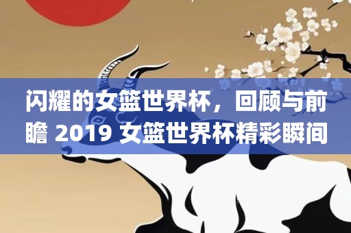 闪耀的女篮世界杯，回顾与前瞻 2019 女篮世界杯精彩瞬间