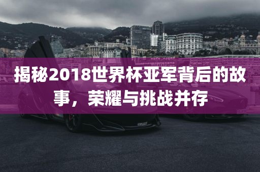 揭秘2018世界杯亚军背后的故事，荣耀与挑战并存