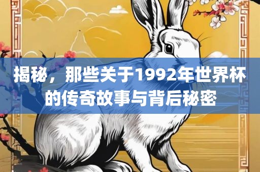 揭秘，那些关于1992年世界杯的传奇故事与背后秘密