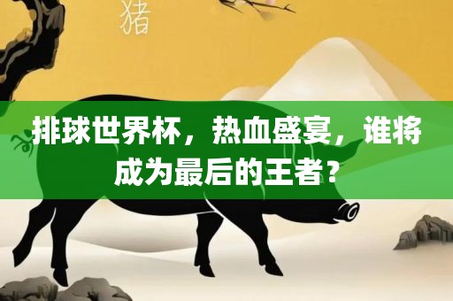排球世界杯，热血盛宴，谁将成为最后的王者？