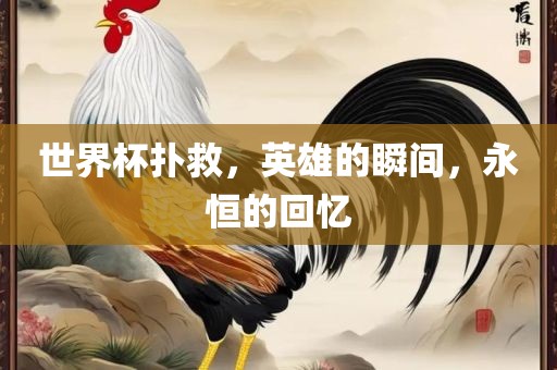 世界杯扑救，英雄的瞬间，永恒的回忆