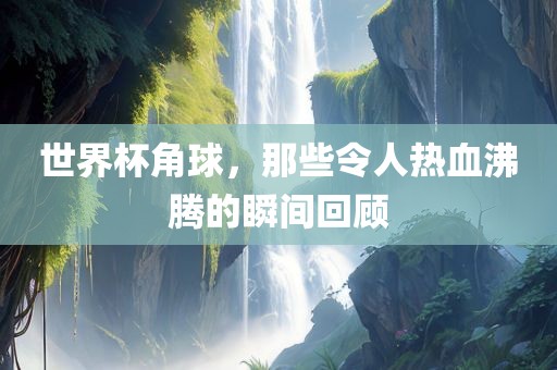 眉山市正发家政服务有限公司世界杯角球，那些令人热血沸腾的瞬间回顾
