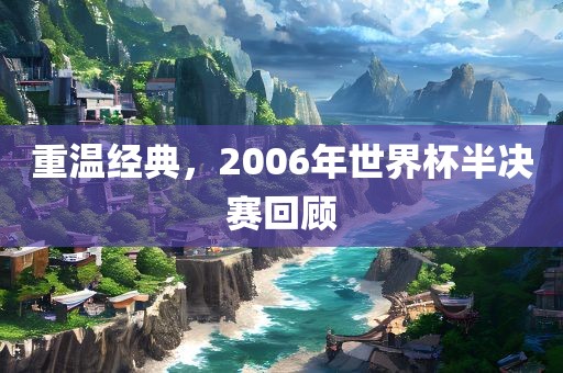 重温经典，2006年世界杯半决赛回顾