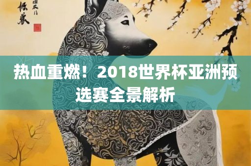 热血重燃！2018世界杯亚洲预选赛全景解析