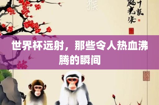 世界杯远射，那些令人热血沸腾的瞬间