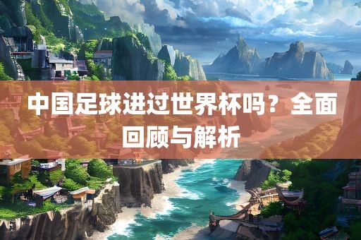 中国足球进过世界杯吗？全面回顾与解析眉山市正发家政服务有限公司