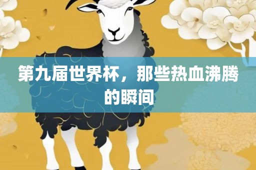 第九届世界杯，那些热血沸腾的瞬间