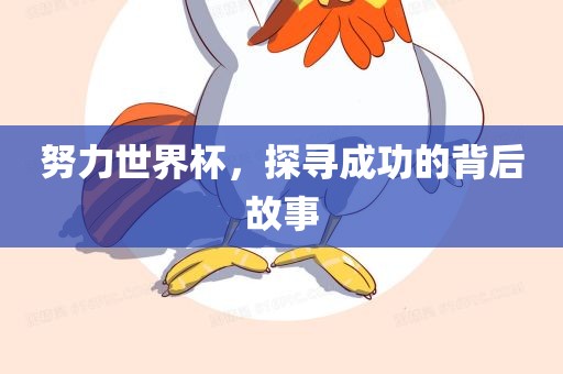 努力世界杯，探寻成功的背后故事