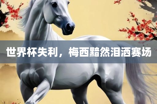 世界杯失利，梅西黯然泪洒赛场