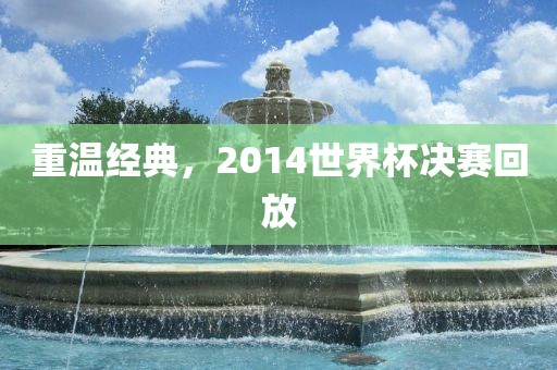 重温经典，2014世界杯决赛回放