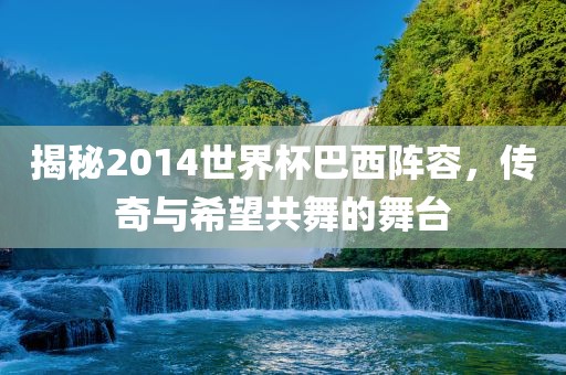 揭秘2014世界杯巴西阵容，传奇与希望共舞的舞台