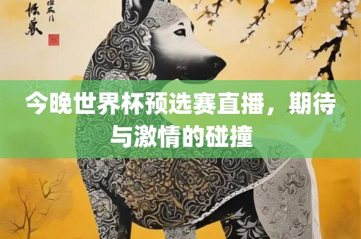 今晚世界杯预选赛直播，期待与激情的碰撞