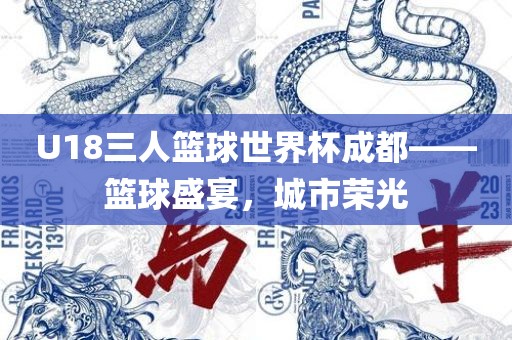 U18三人篮球世界杯成都——篮球盛宴，城市荣光