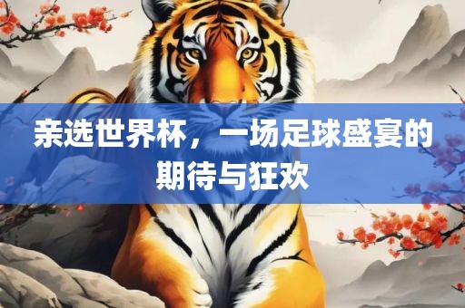 亲选世界杯，一场足球盛宴的期待与狂欢
