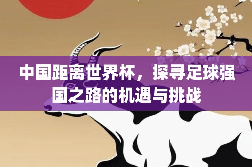 中国距离世界杯，探寻足球强国之路的机遇与挑战