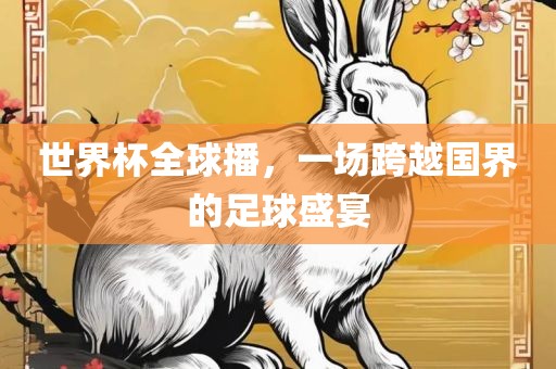 世界杯全球播，一场跨越国界的足球盛宴眉山市正发家政服务有限公司