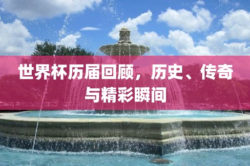 世界杯历届回顾，历史、传奇与精彩瞬间眉山市正发家政服务有限公司