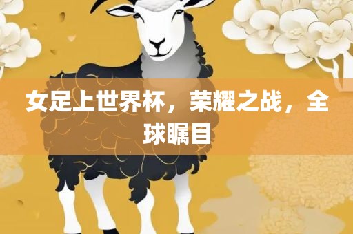 女足上世界杯，荣耀之战，全球瞩目