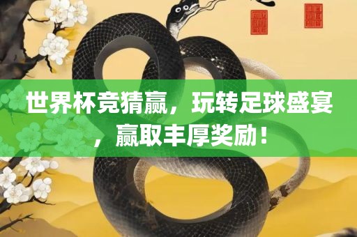 世界杯竞猜赢，玩转足球盛宴，赢取丰厚奖励！